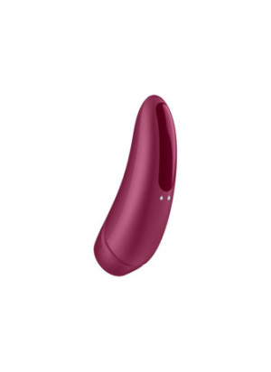 Stimulateur clitoridien connecté bordeaux Curvy 1+ Satisfyer - CC5972390214